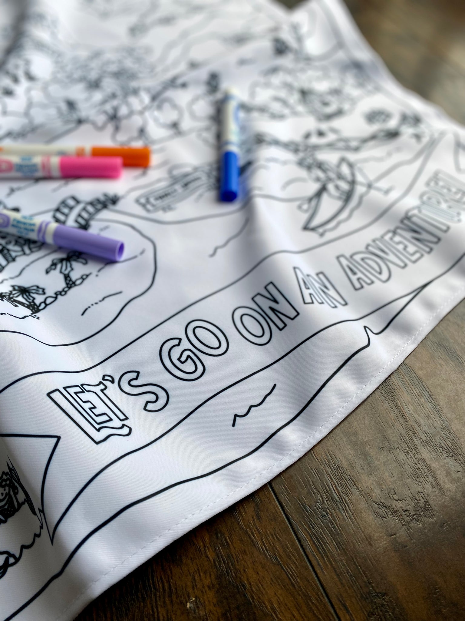 Washable Coloring Mat